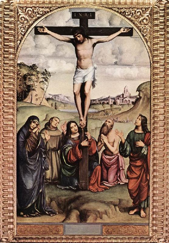 FRANCIA, Francesco Crucifixion xdfgs